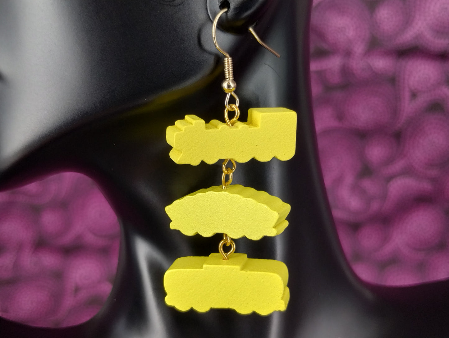 Train Earrings - Assorted Colors