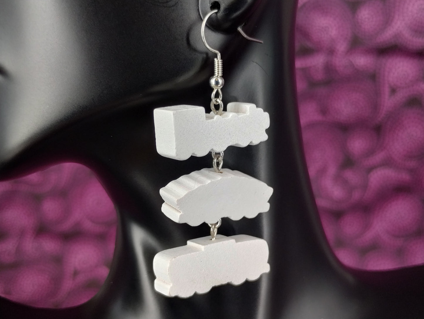 Train Earrings - Assorted Colors
