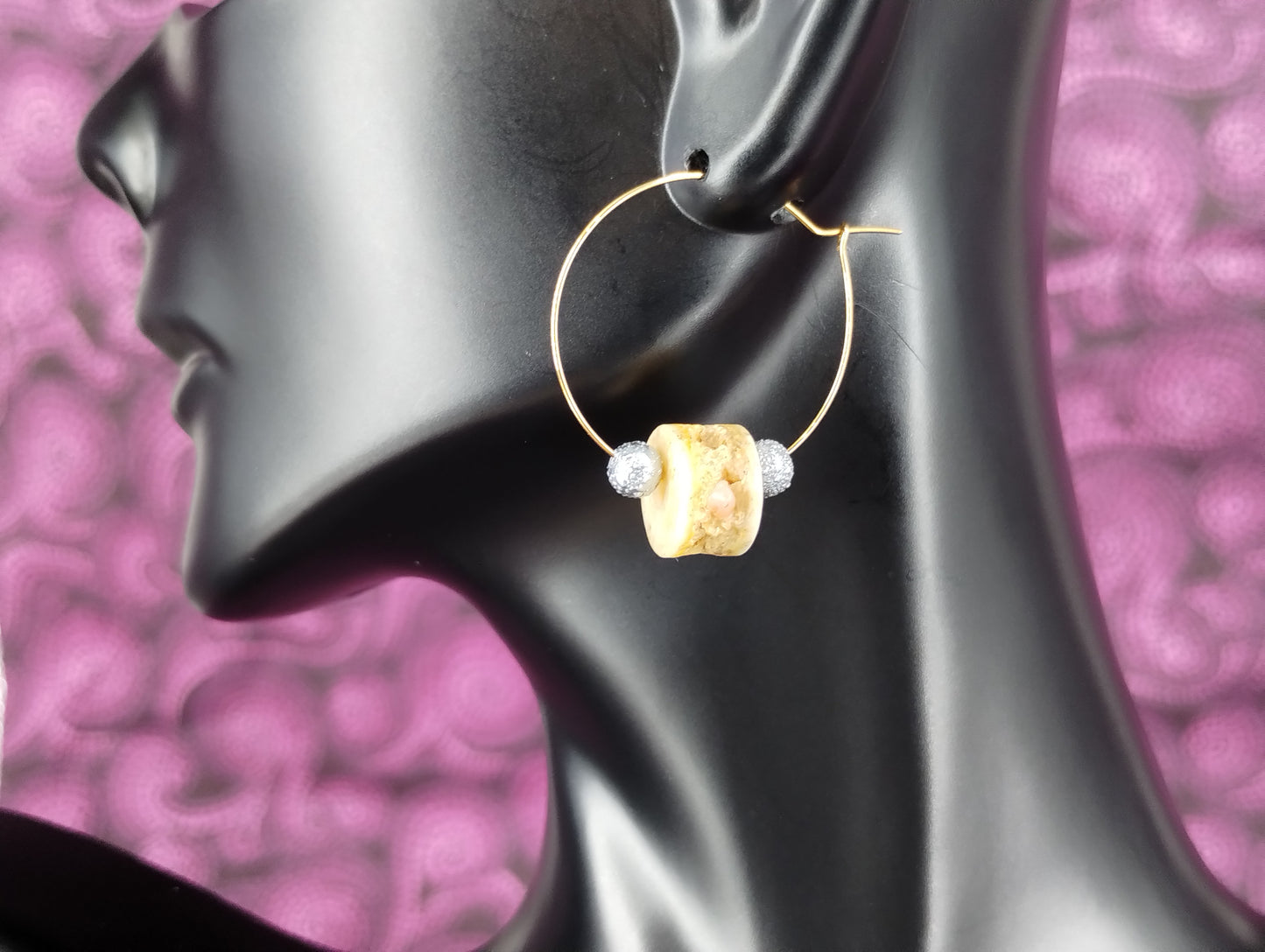 Bone and Grey Hoops