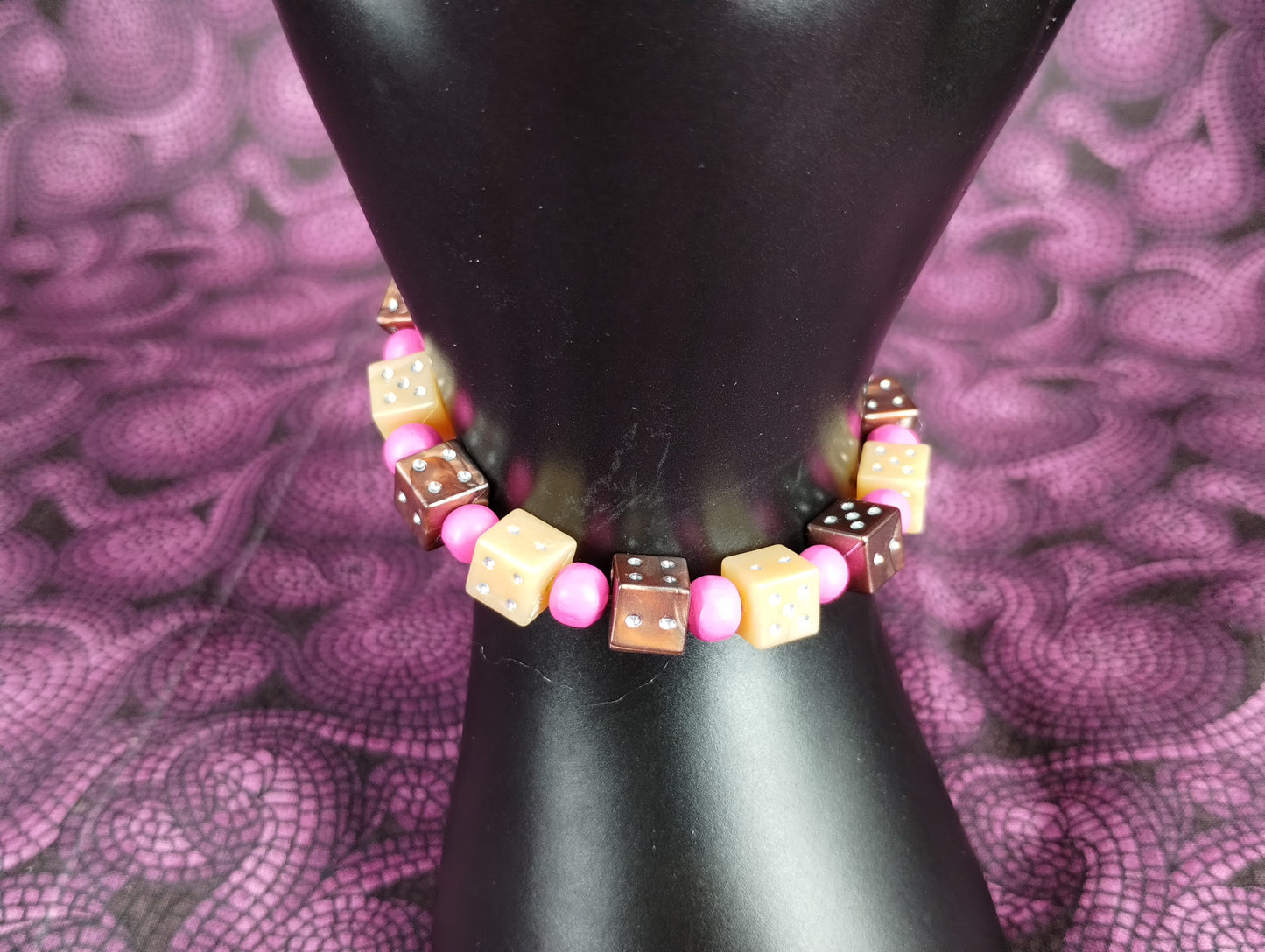 Bracelet - D6/Bead Mix - Assorted Colors