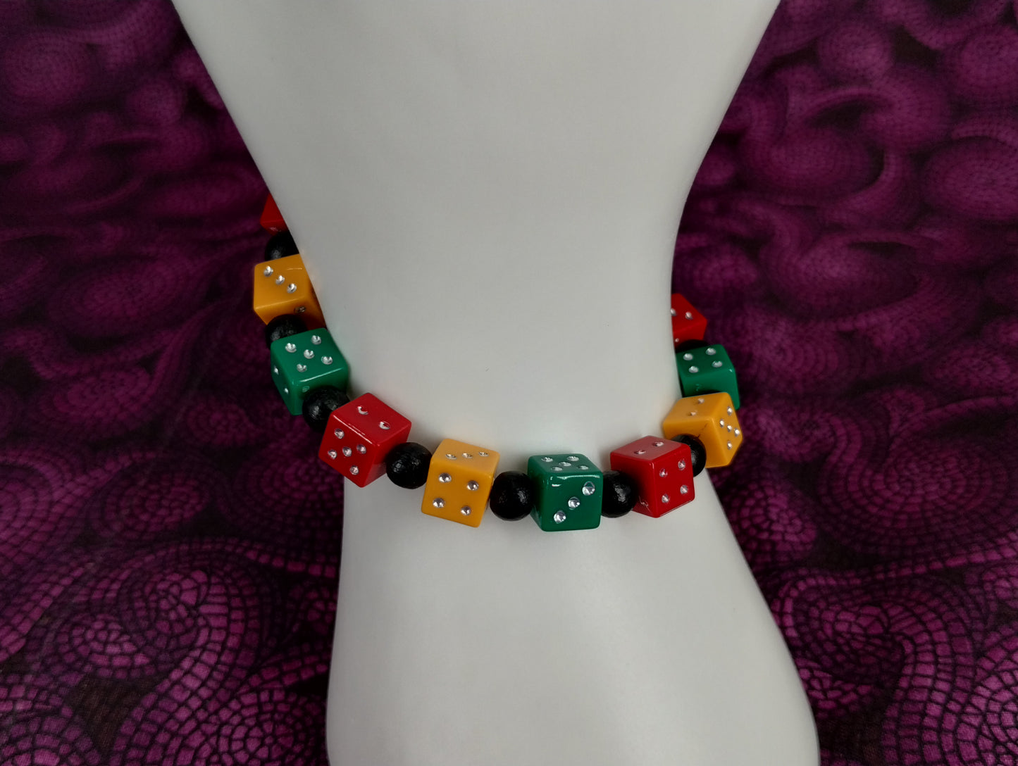 Bracelet - D6/Bead Mix - Assorted Colors