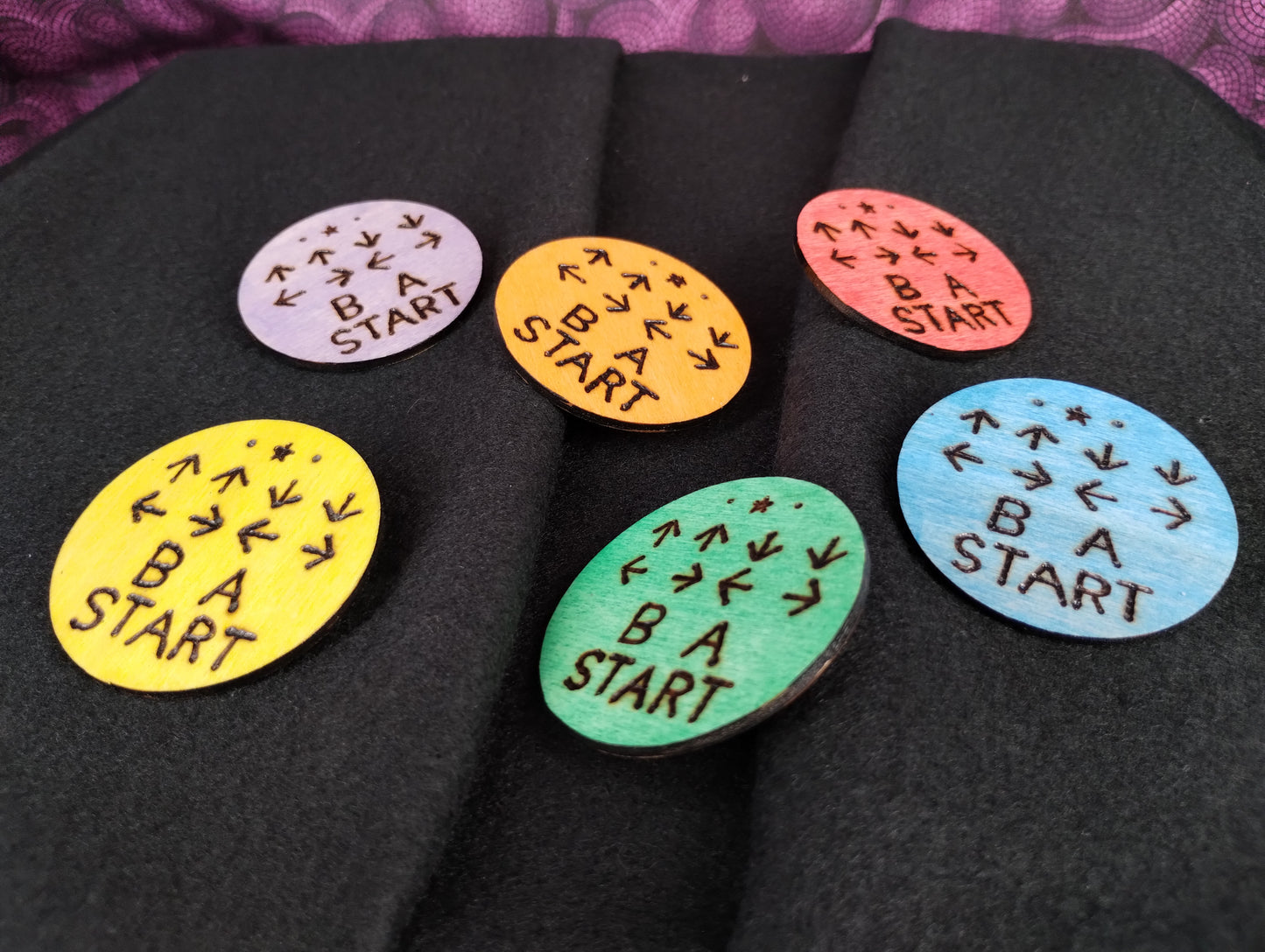 Wooden Badges - The Code