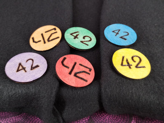 Wooden Badges - The Answer