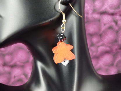 Meeple Earrings - Assorted Colors