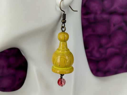 Deluxe Game Pawn Earrings