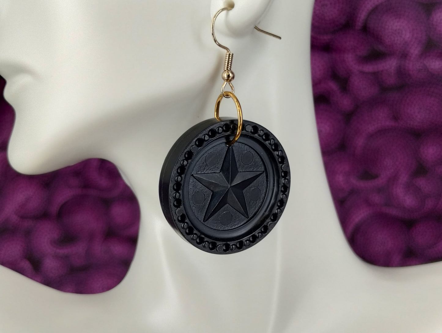 Checkers Earrings