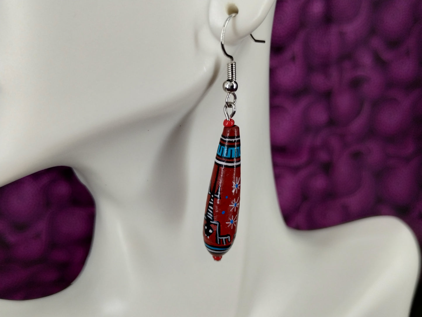 Peruvian Dangle Earrings - Small - Assorted