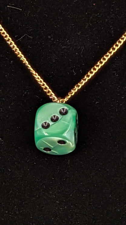 Necklace - Single Die - Assorted D6