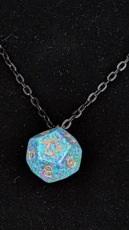 Necklace - Single Die - Assorted D12