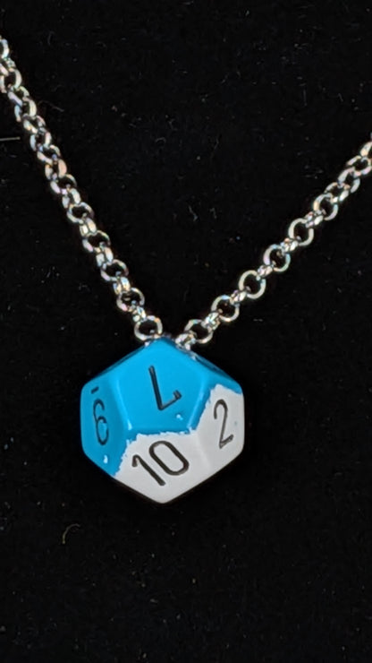 Necklace - Single Die - Assorted D12