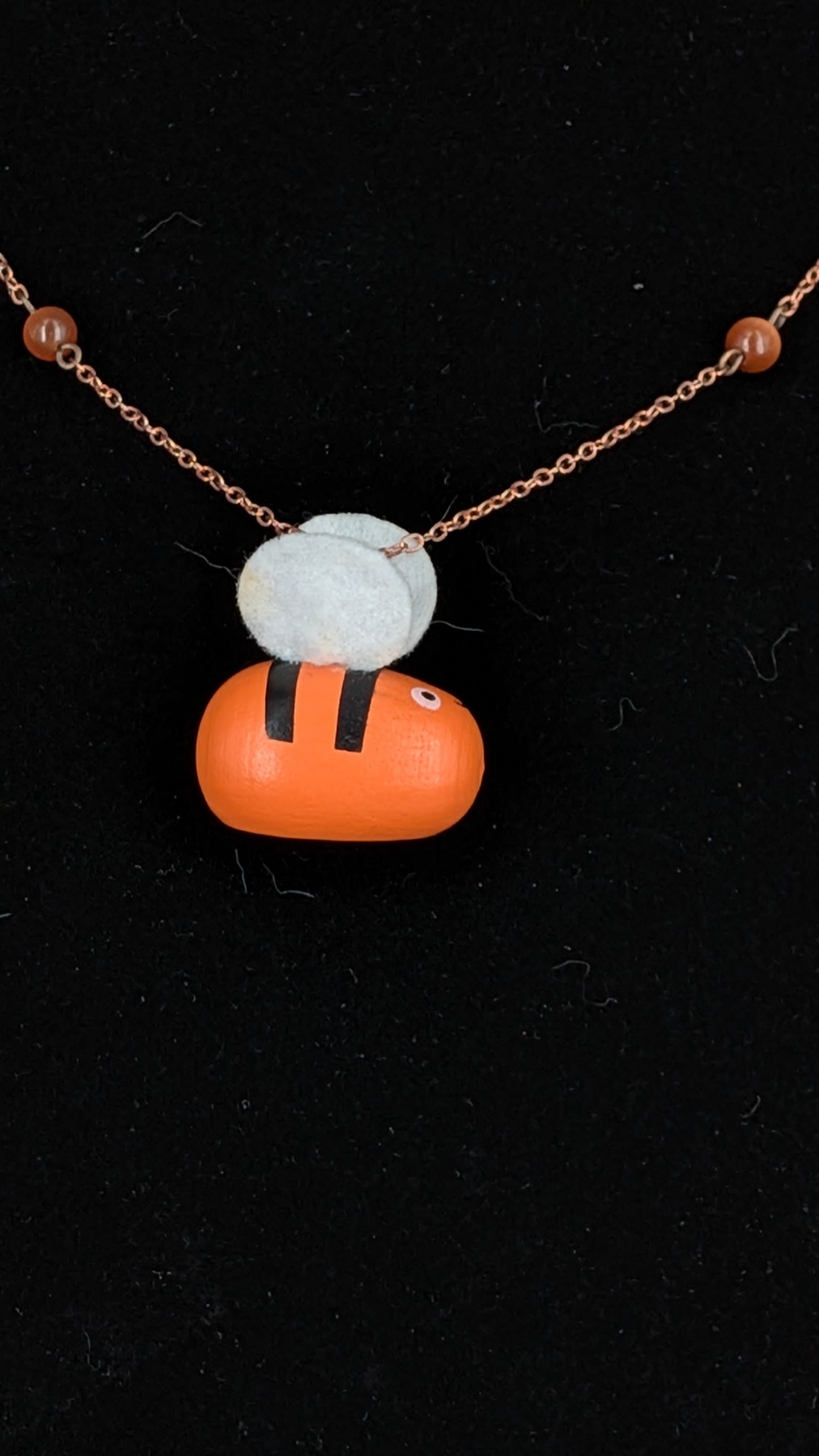 Wooden Bee Necklaces