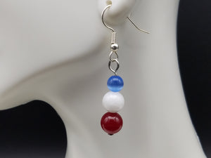 Red, White, and Blue Dangles