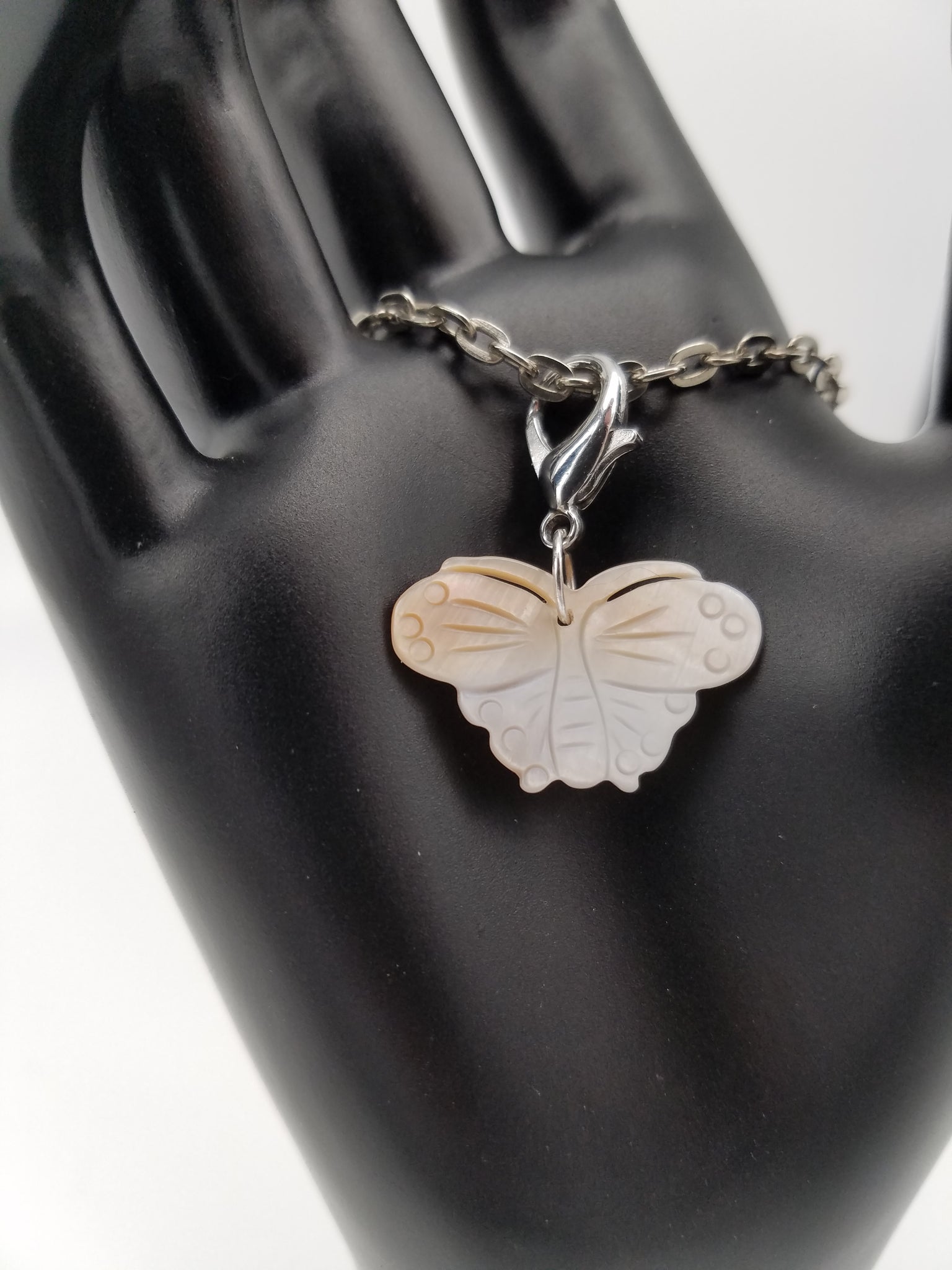 Shell Butterfly Charms